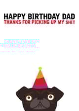 happy thanks Birthday Card 8153 created by Filthy Sentiments