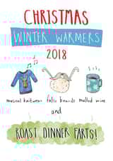 winter warmer Christmas Card 37606 created by SmellyCardStudio