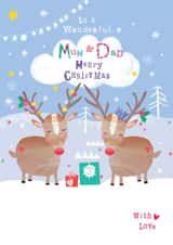 parents merry Christmas Card 6078 created by YTR Studios (Yasmin Tara)