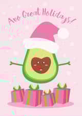 avocado cute Card 34088 created by Dyza Esmas