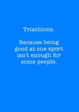 runner running Good Luck Card 13452 created by Running Cards UK