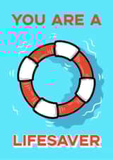 you are Thank You Card 3379 created by olliebrownillustration