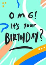 omg it's Birthday Card 1032 created by Leah Chong - Leah Design