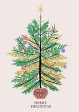 merry xmas Christmas Card 28153 created by Olive + Jude