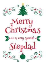 stepdad special Christmas Card 4795 created by Hello Fridays Studio