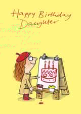 cartoon fun Birthday Card 9545 created by Cardinky