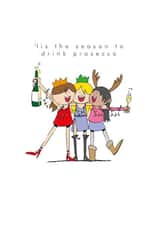 tis season Christmas Card 6840 created by Sam Williamson