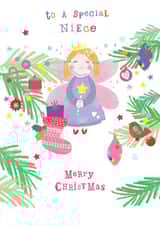 special fairy Christmas Card 6091 created by YTR Studios (Yasmin Tara)