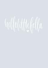 hello little New Baby Card 13462 created by Mel Devine