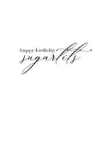 happy sugar Birthday Card 13917 created by Rebecca Summersmith