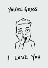 gross love Card 34428 created by Gerry Alexis