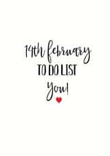 14th february Valentines Day Card 27476 created by The Monochrome Bow