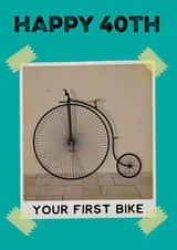 happy 40 Birthday Card 9890 created by Jon Hall Design