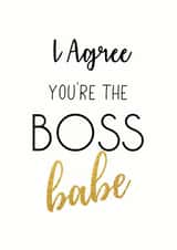 bossbabe boss Card 27479 created by The Monochrome Bow