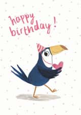 toucan cute Birthday Card 22322 created by Bethany Christou