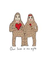 funny cute Valentines Day Card 22443 created by Andrea Lauren