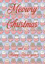 cats christmas Card 35934 created by Steven Hayhurst