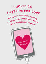 I would do anything for love created by PaperJam Print Co.