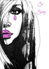 sympathy sorry Card 22698 created by Jodi Pedri