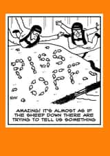 parachutists parachuting Card 38244 created by Nigel Sutherland