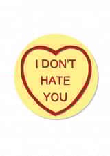 dont hate Valentines Day Card 37189 created by O WHAT A FEELING