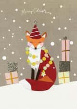 Festive Fox Christmas Card 14528 created by Tigerlily