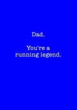 Adult Male Birthday Card 36796 created by Running Cards UK