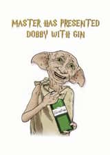 dobby gin Birthday Card 14467 created by Picardso
