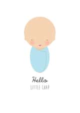 boy little New Baby Card 11240 created by Bells Scambler