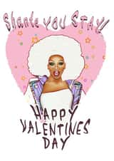 ru paul Valentines Day Card 29642 created by Yasmin Morris
