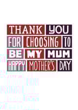 Mother's Day Card For Adoptive Mum, Foster Mum created by SixElevenCreations