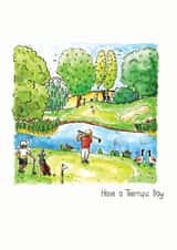 Tee-rrific day created by Vicky Kuhn