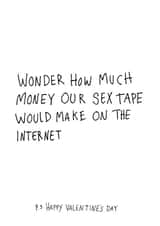 wonder how Valentines Day Card 29352 created by Naughty Nice