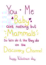 you me Valentines Day Card 36161 created by Ahillustrations