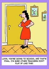 look youre Humour Card 14506 created by Nigel Sutherland