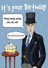 Jacob Rees Mogg Birthday Card 37987 created by Geeksalad