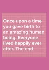 once upon Mothers Day Card 33443 created by Just Spag