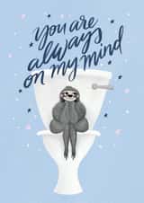 love animal Valentines Day Card 37708 created by The Cardy Club