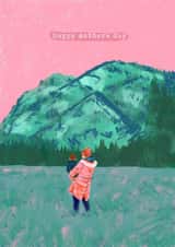 mum mountains Mothers Day Card 13349 created by Sophia Sky