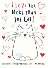 love more Valentines Day Card 34070 created by Kat Pearson