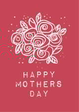 roses flowers Mothers Day Card 26545 created by Judy Bainbridge