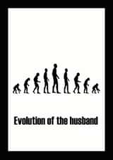 husband evolution Card 35044 created by Oh So Cheeky