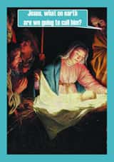 nativity christmas Card 35051 created by Oh So Cheeky