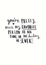 youre pretty Anniversary Card 14652 created by Ellie Ellie