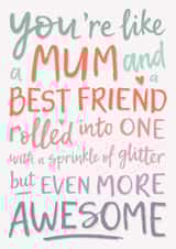 best friend rolled Mothers Day Card 36941 created by Spite Dip