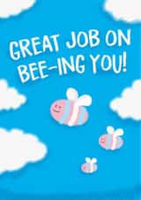 Great job on bee-ing you created by Wild Card