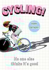 Sport Funny Birthday Card 14737 created by I Do Not Careds