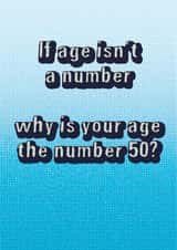 Funny Humour Birthday Card 38678 created by I Do Not Careds