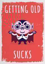 vampire blood Birthday Card 36432 created by Hoborobo