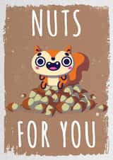 nuts for Anniversary Card 36434 created by Hoborobo